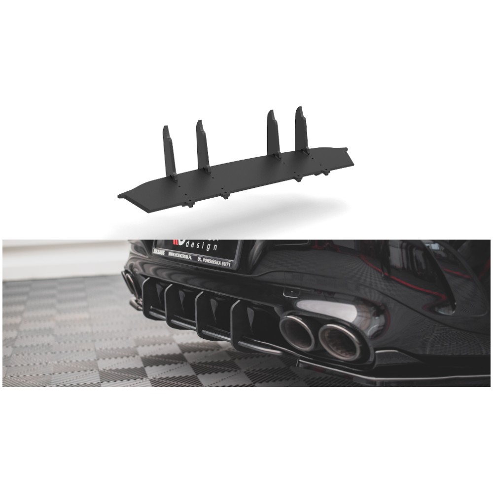 Maxton Street Pro Rear Diffuser Mercedes-AMG CLA 35 / 45 Aero C118 -  Race-Tech.it