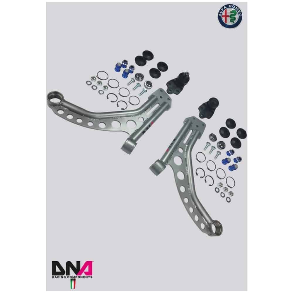 Kit trapezi anteriori su uniball DNA Racing Alfa Romeo Giulietta 