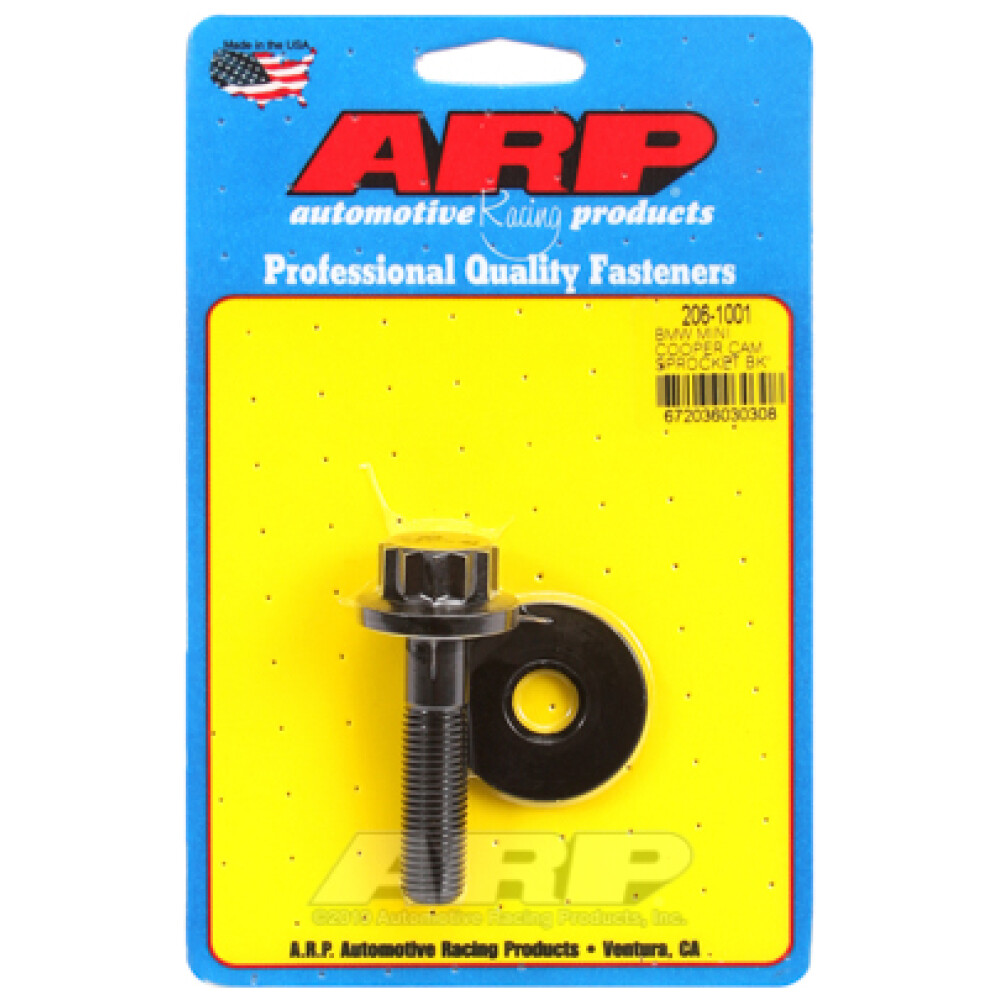 ARP Cam Sprocket Bolt Kit Mini 1.6L, M12 x 1.5, 19mm, 2.085˝ UHL 206-1001