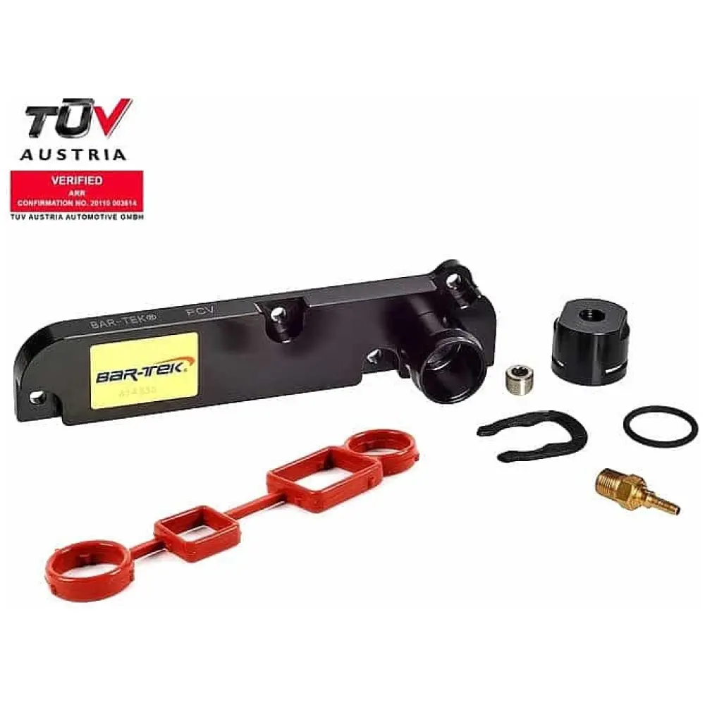 Bar-Tek piastra elimina PCV VAG 2.0 TFSI EA113 VW Golf Mk5 GTI ecc...