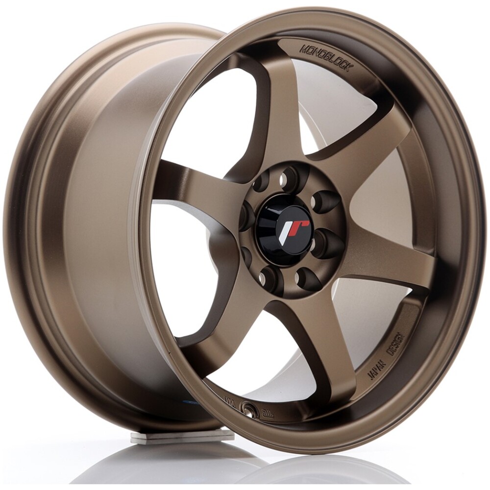 JR Wheels JR3 15x8 ET25 4x100/114 Anodized Bronze