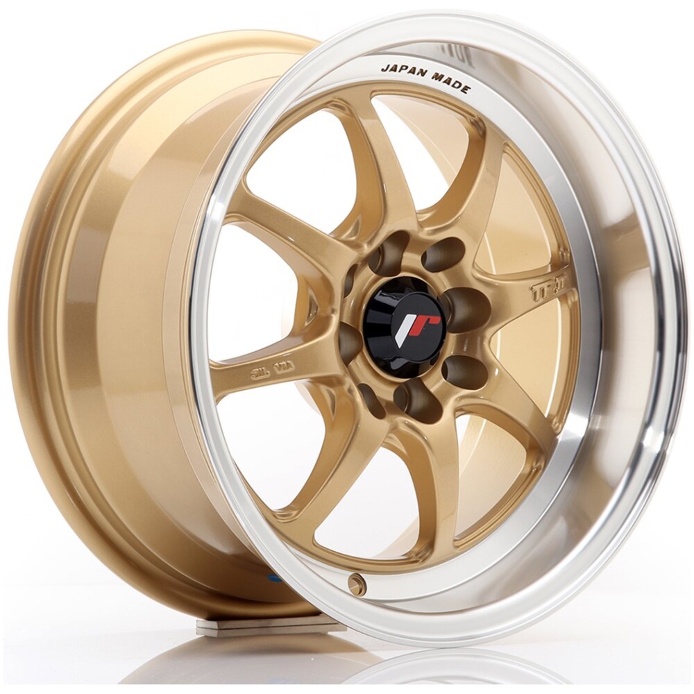 JR Wheels TF2 15x7,5 ET30 4x100/114 Gold