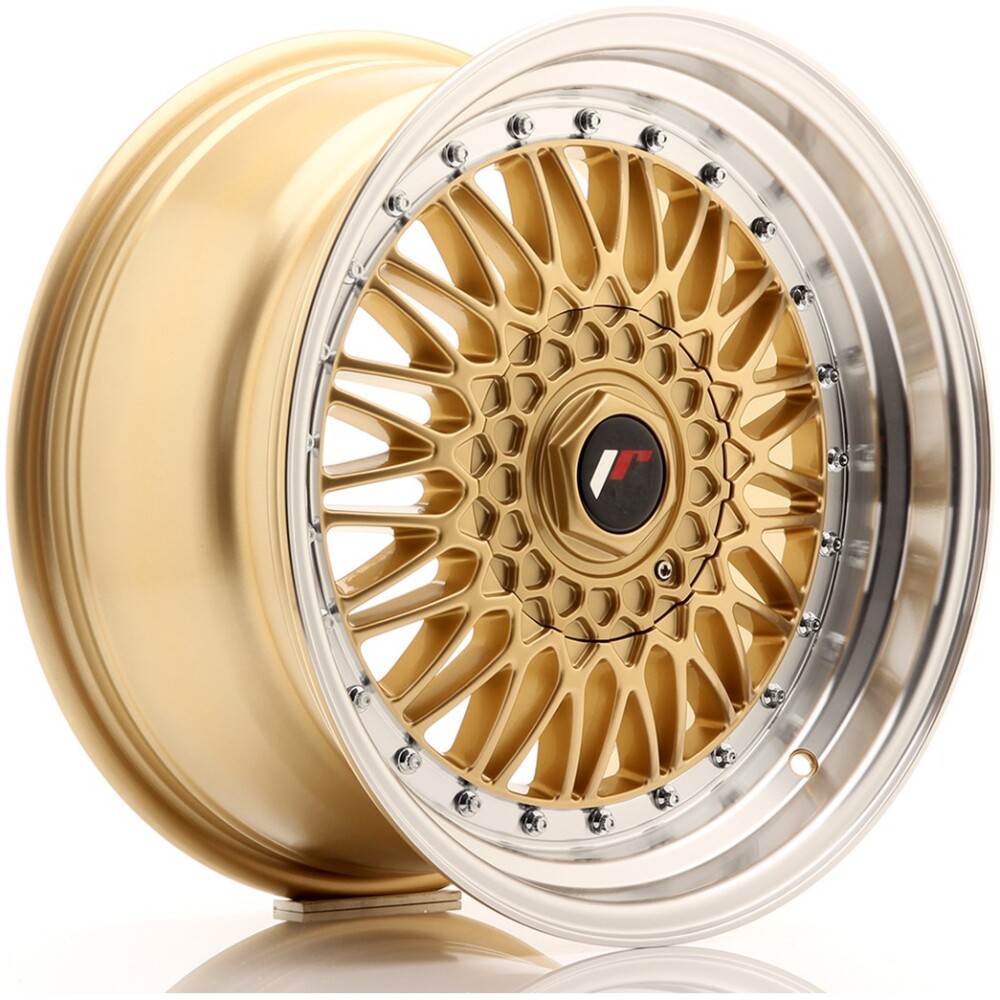 JR Wheels JR9 17x8,5 ET20 5x112/120 Gold w/ Machined Lip