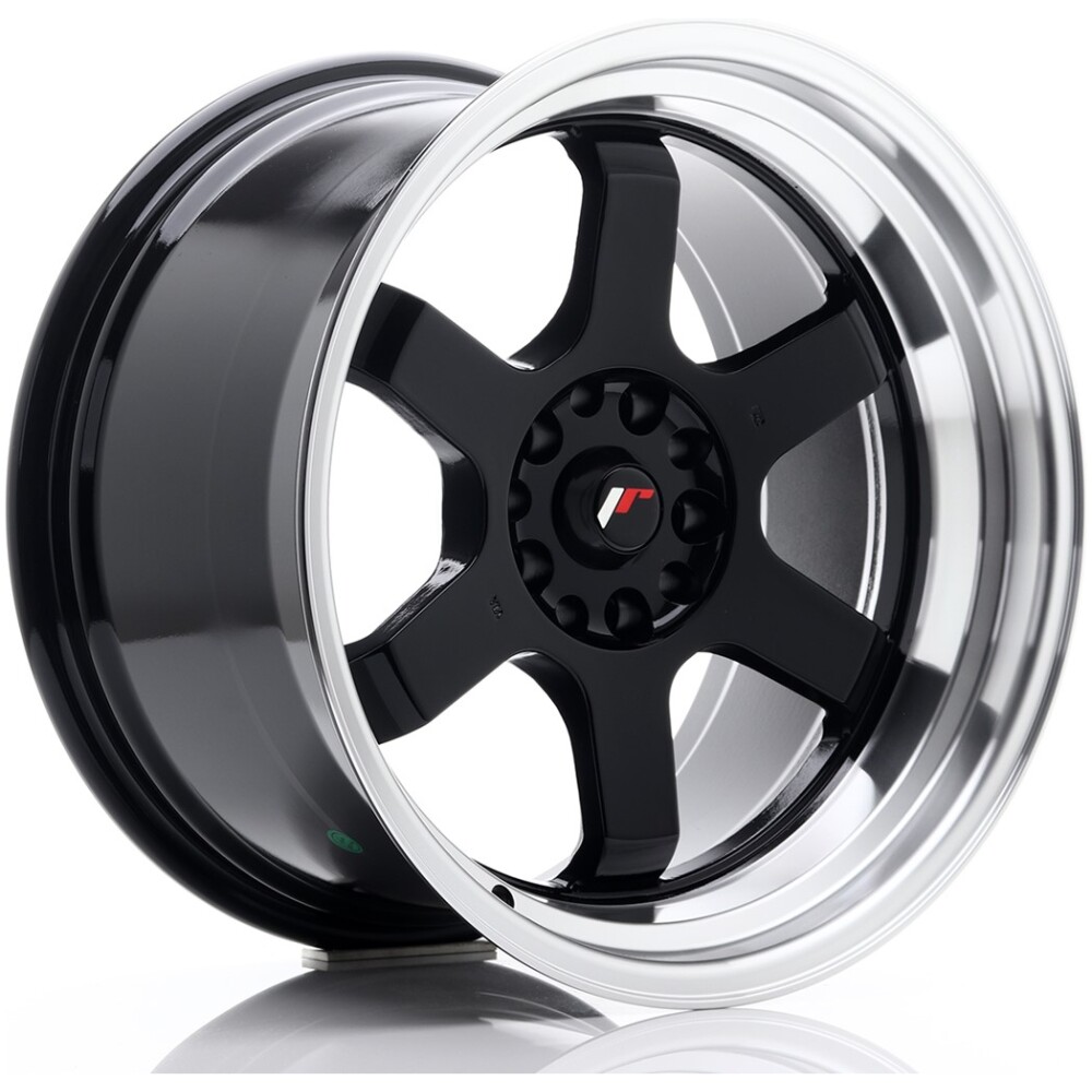 JR Wheels JR12 18x10 ET20 5x114/120 Gloss Black