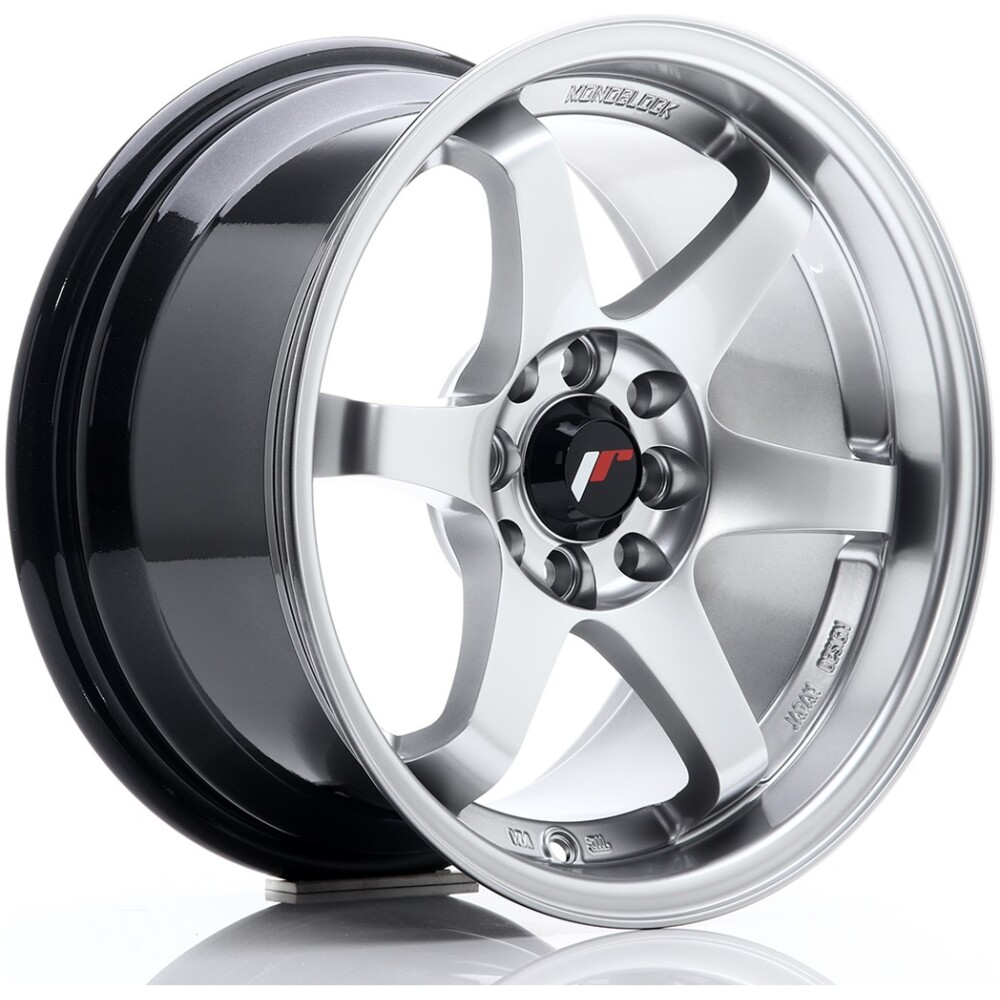 JR Wheels JR3 15x8 ET25 4x100/108 Hyper Silver