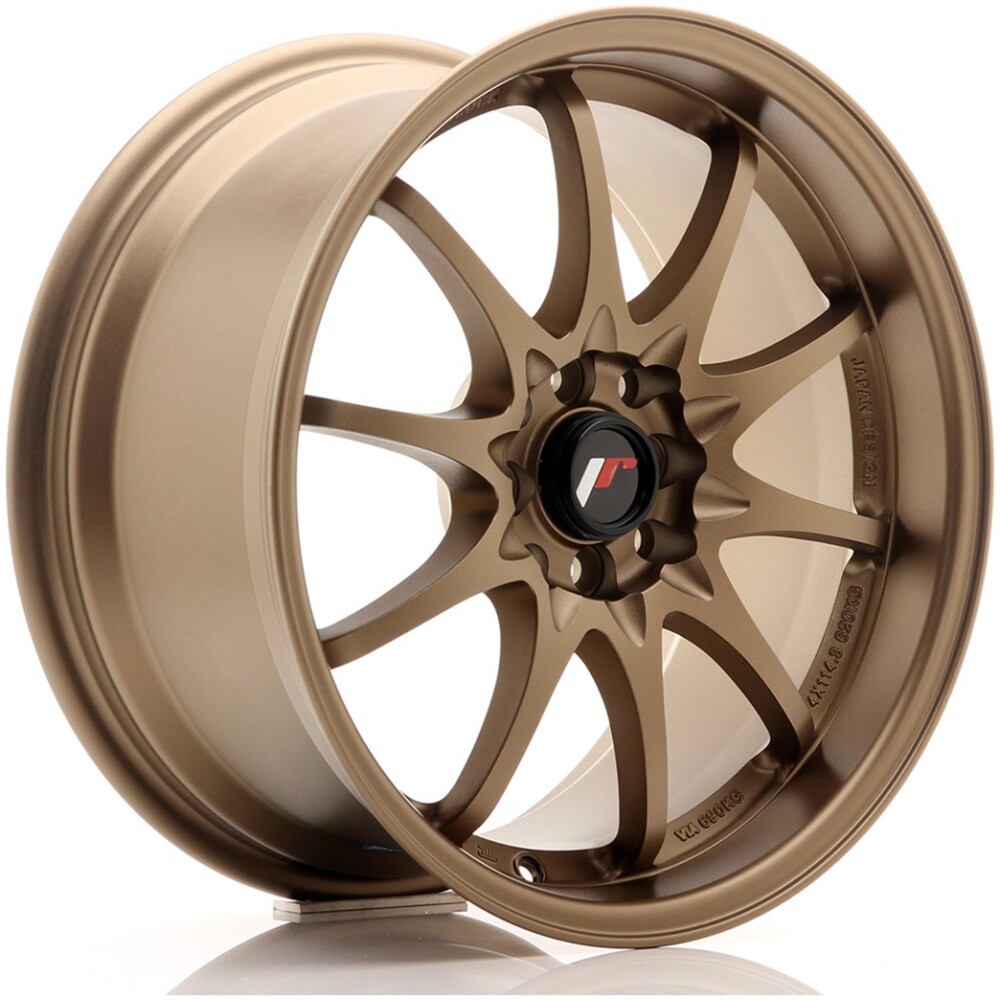 JR Wheels JR5 17x8,5 ET35 4x100/114,3 Dark Anodized Bronze