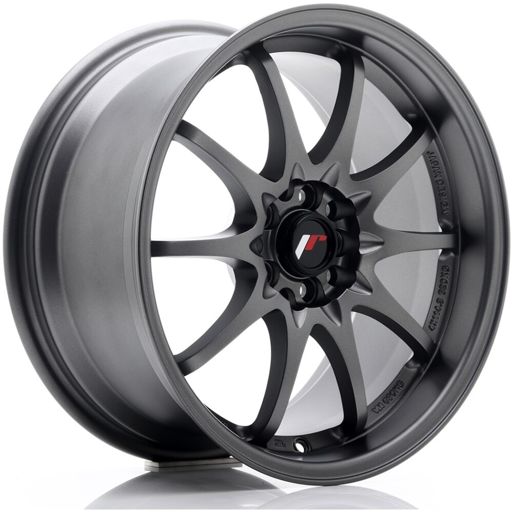 JR Wheels JR5 17x8,5 ET35 5x100/114,3 Matt Gun Metal