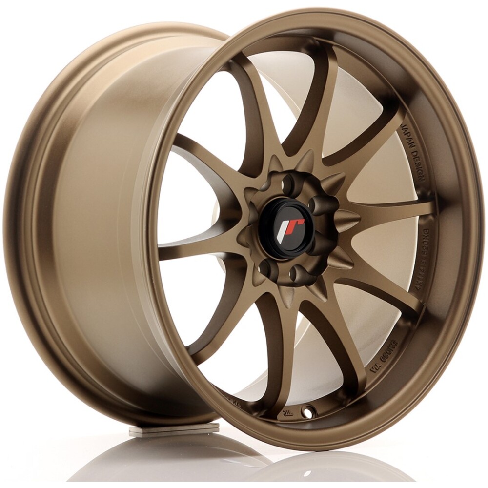 JR Wheels JR5 17x9,5 ET25 4x100/114,3 Dark Anodized Bronze