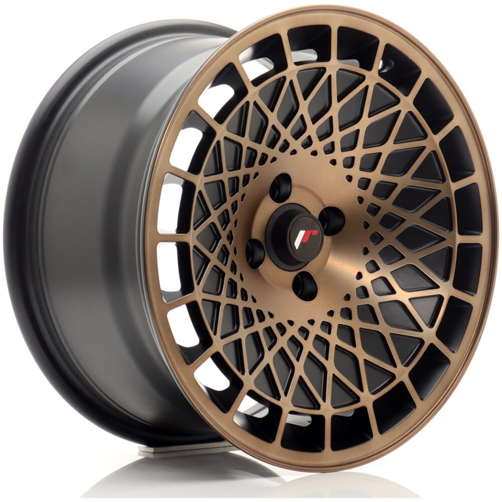 JR Wheels JR14 16x8 ET15 4x100 Black Bronze Finish