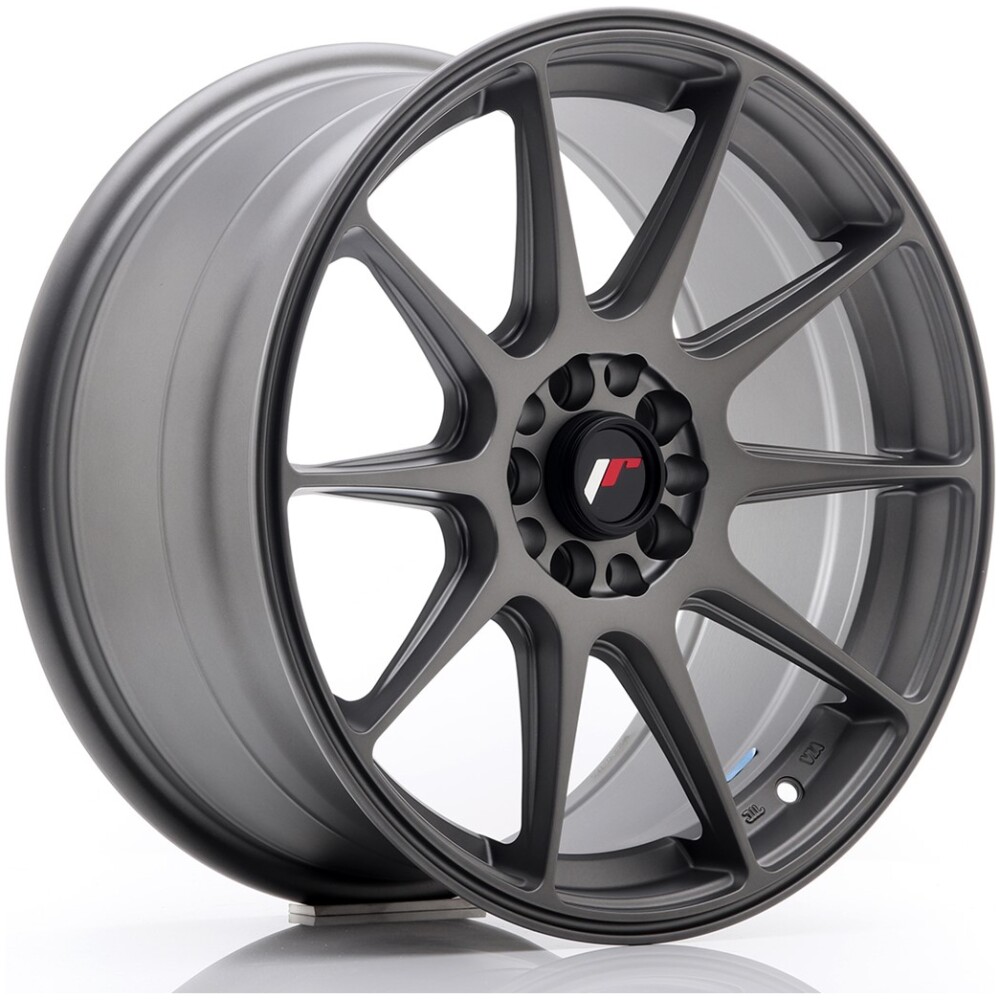 JR Wheels JR11 17x8,25 ET35 5x112/114,3 Matt Gun Metal