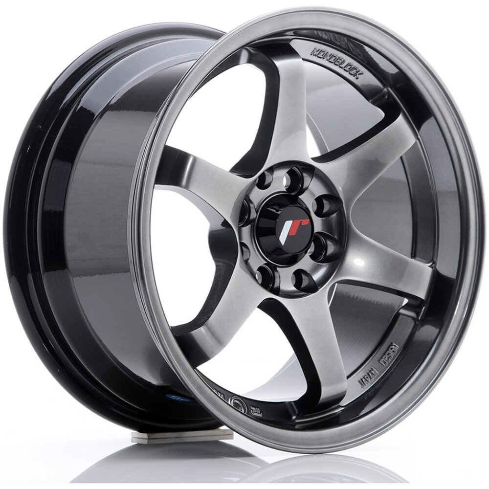 JR Wheels JR3 15x8 ET25 4x100/108 Hyper Black