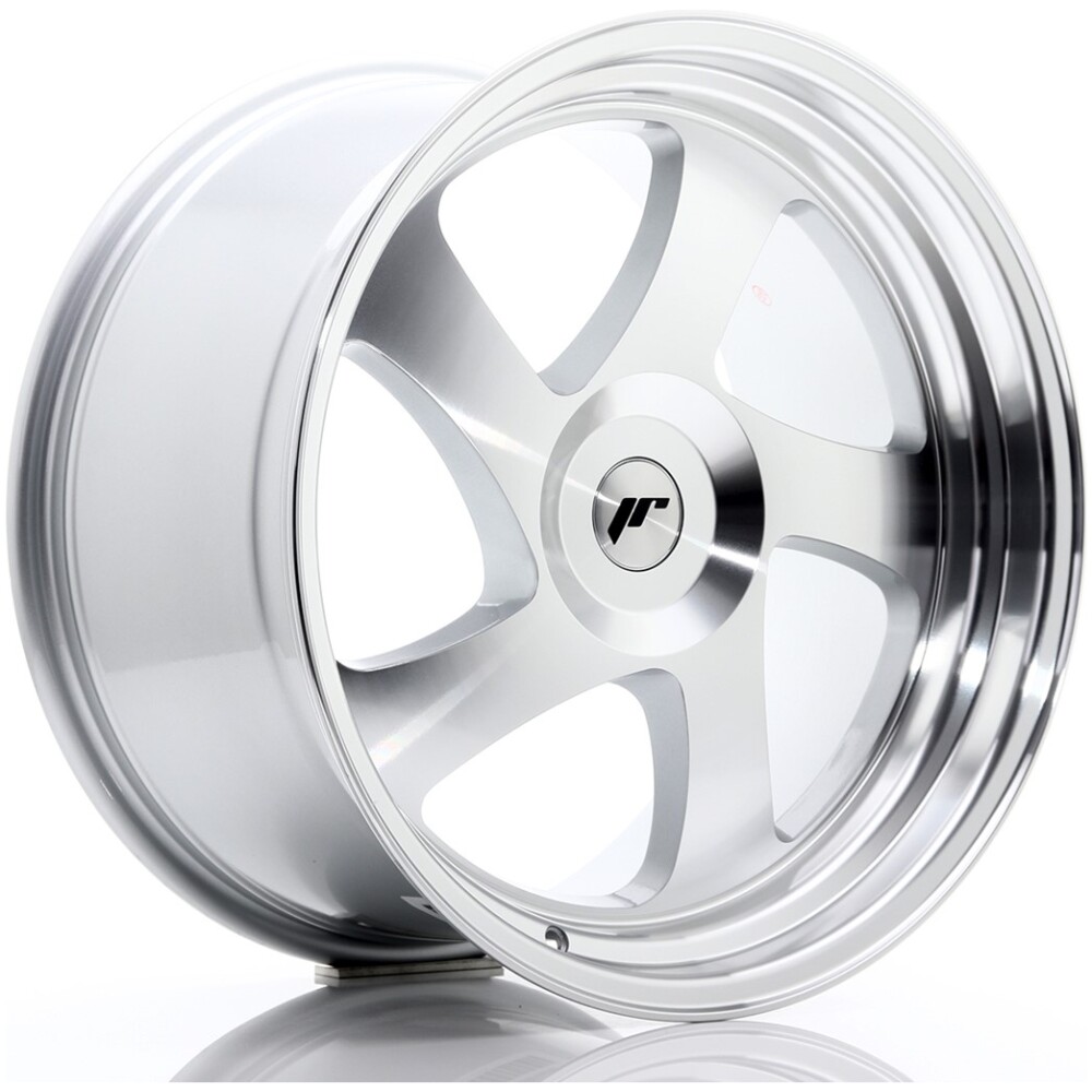 JR Wheels JR15 19x10 ET35 BLANK Silver Machined Face