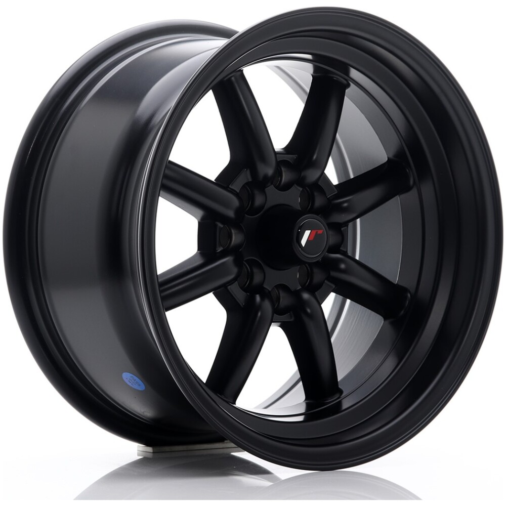 JR Wheels JR19 15x8 ET0 4x100/114 Matt Black