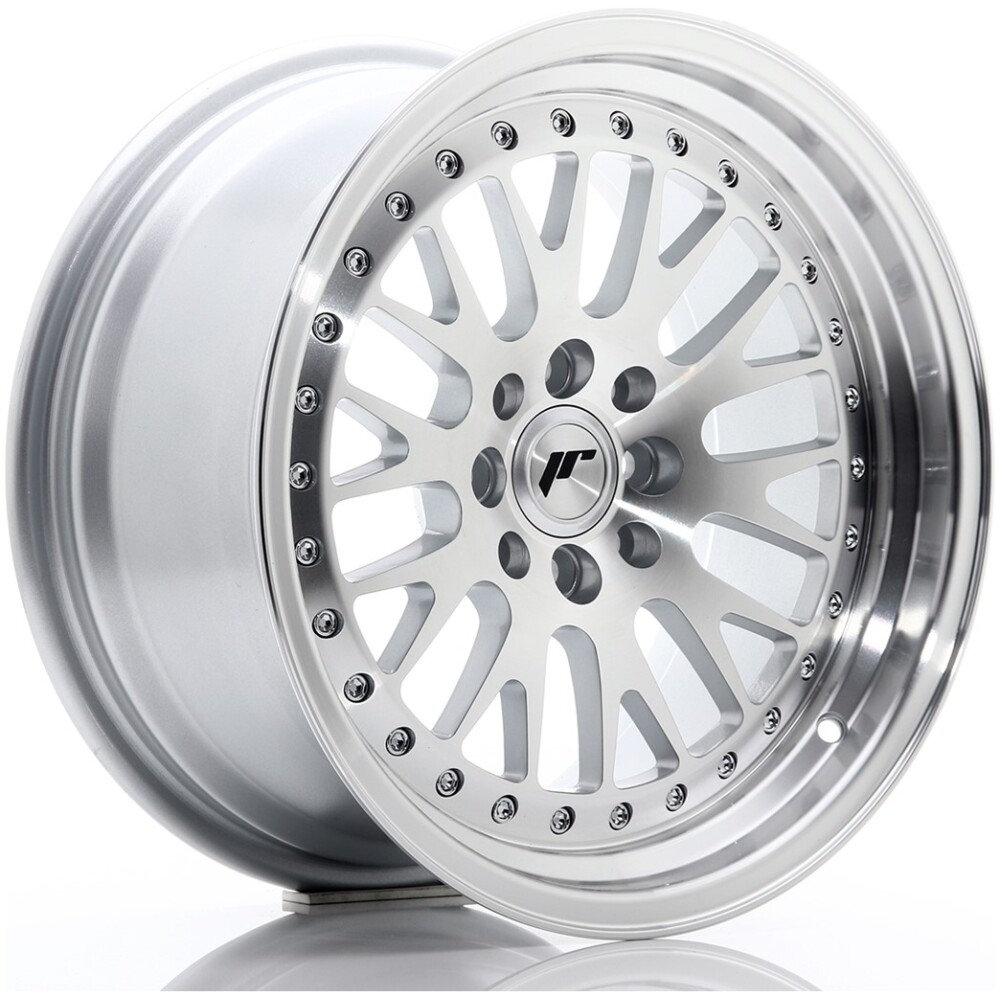 JR Wheels JR10 16x8 ET20 4x100/108 Silver Machined Face