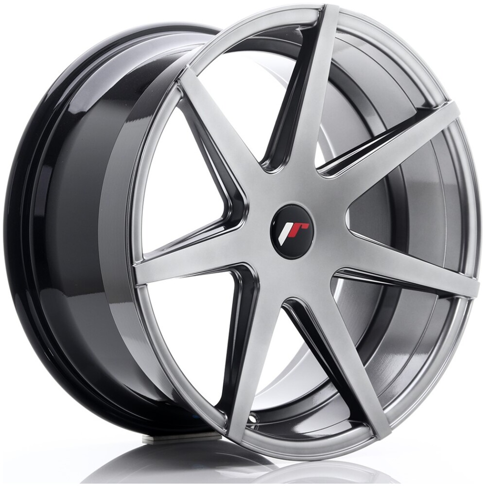 JR Wheels JR20 20x10 ET20-40 5H BLANK Hyper Black