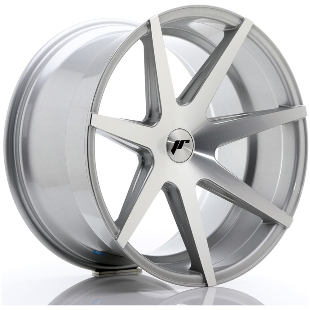 JR Wheels JR20 20x11 ET20-30 5H BLANK Silver Machined Face