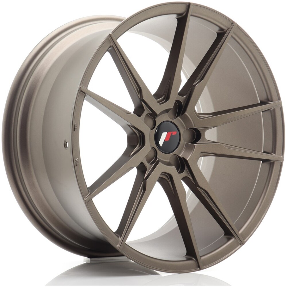 JR Wheels JR21 20x10 ET20-40 5H BLANK Matt Bronze