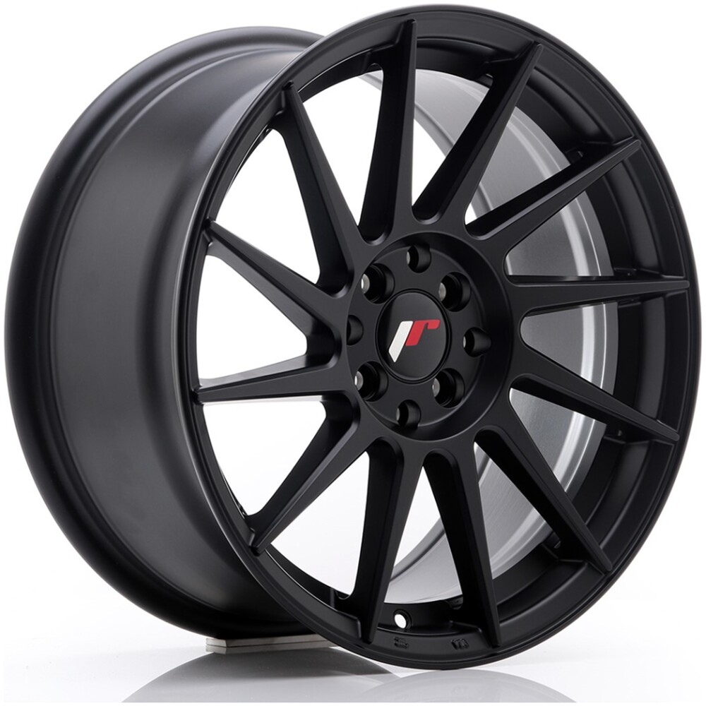 JR Wheels JR22 17x8 ET35 5x100/114 Matt Black