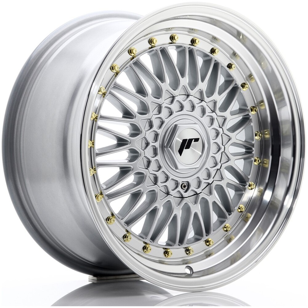 JR Wheels JR9 17x8,5 ET20 4x100/114 Silver w/ Machined Lip