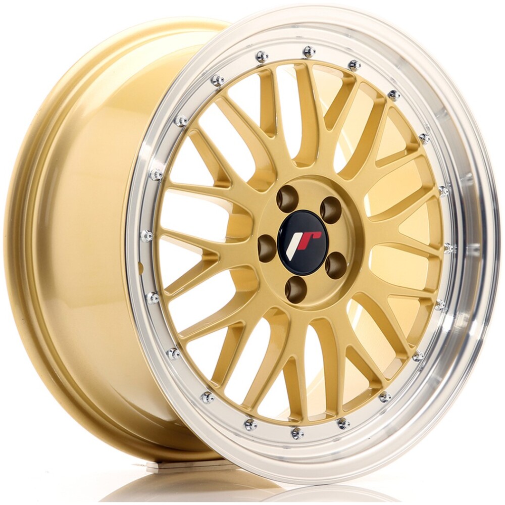 JR Wheels JR23 18x8,5 ET35 5x100 Gold w/ Machined Lip