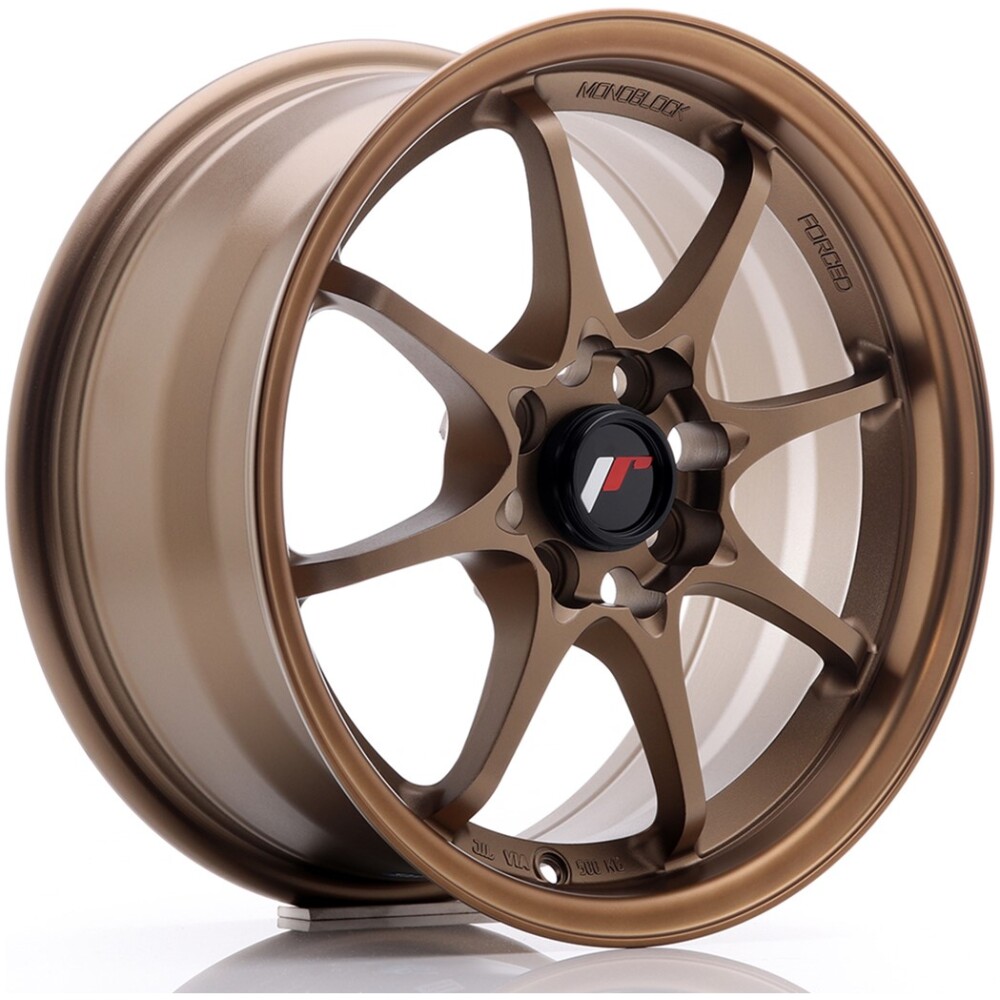 JR Wheels JR5 15x7 ET35 4x100 Dark Anodized Bronze