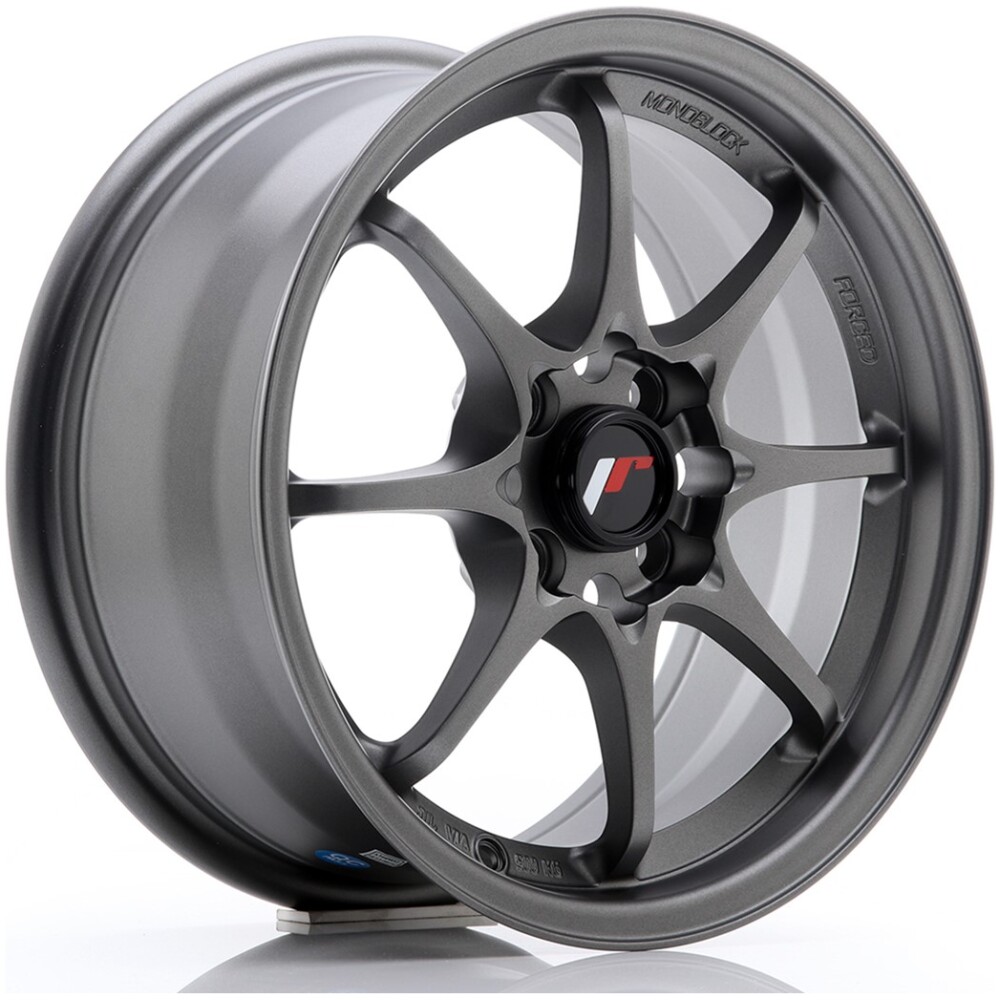 JR Wheels JR5 15x7 ET35 4x100 Matt Gun Metal