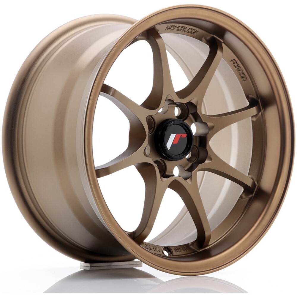 JR Wheels JR5 15x8 ET28 4x100 Dark Anodized Bronze