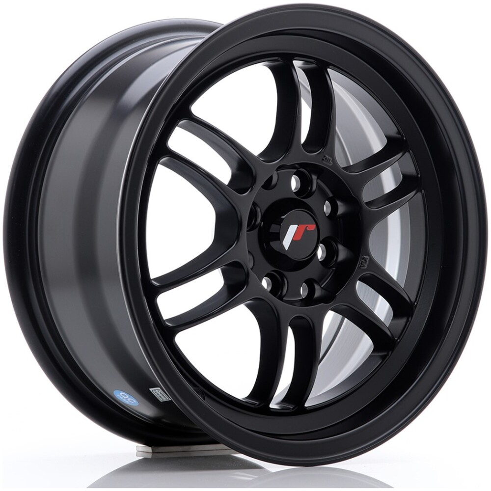 JR Wheels JR7 15x7 ET38 4x100/114 Matt Black