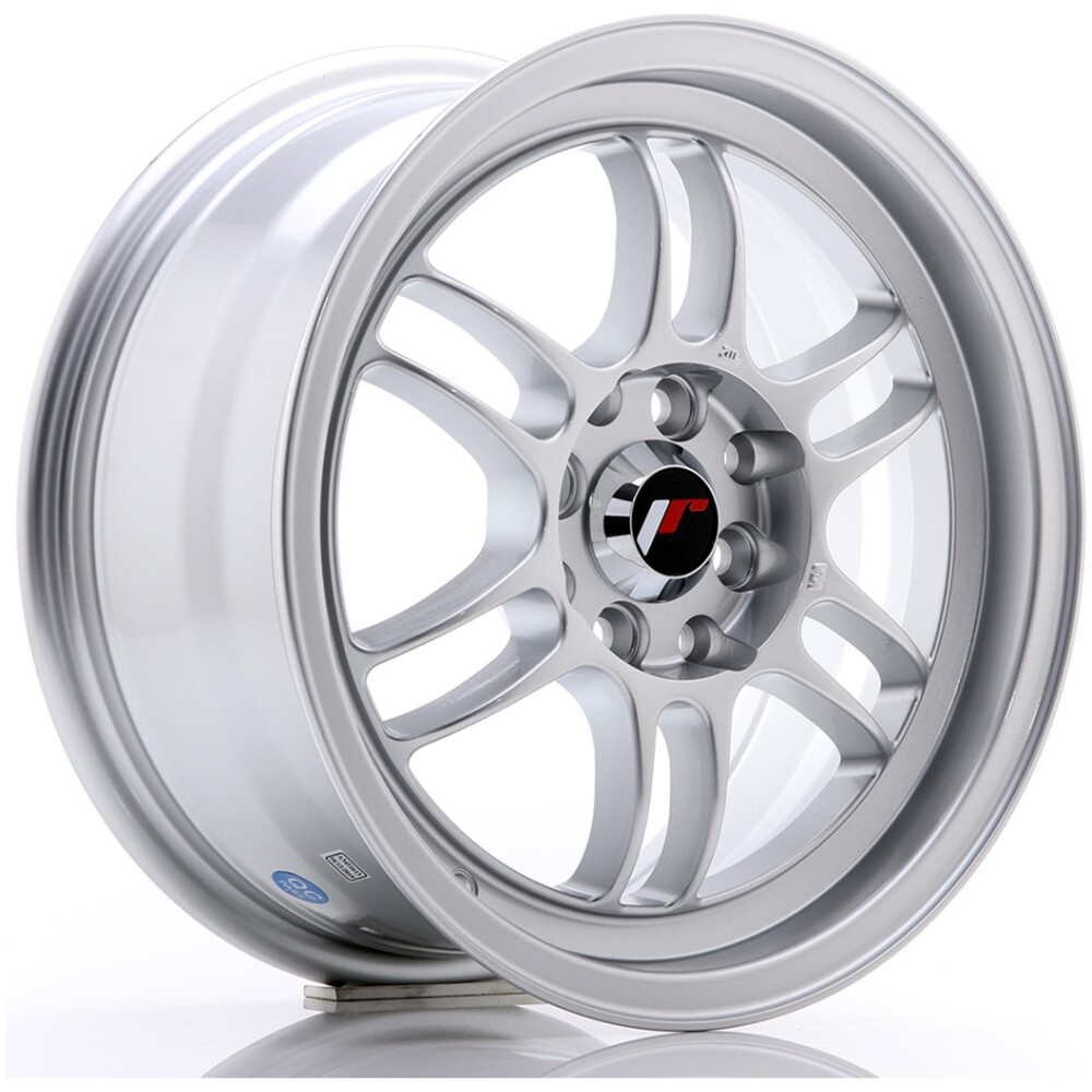 JR Wheels JR7 15x7 ET38 4x100/114 Silver