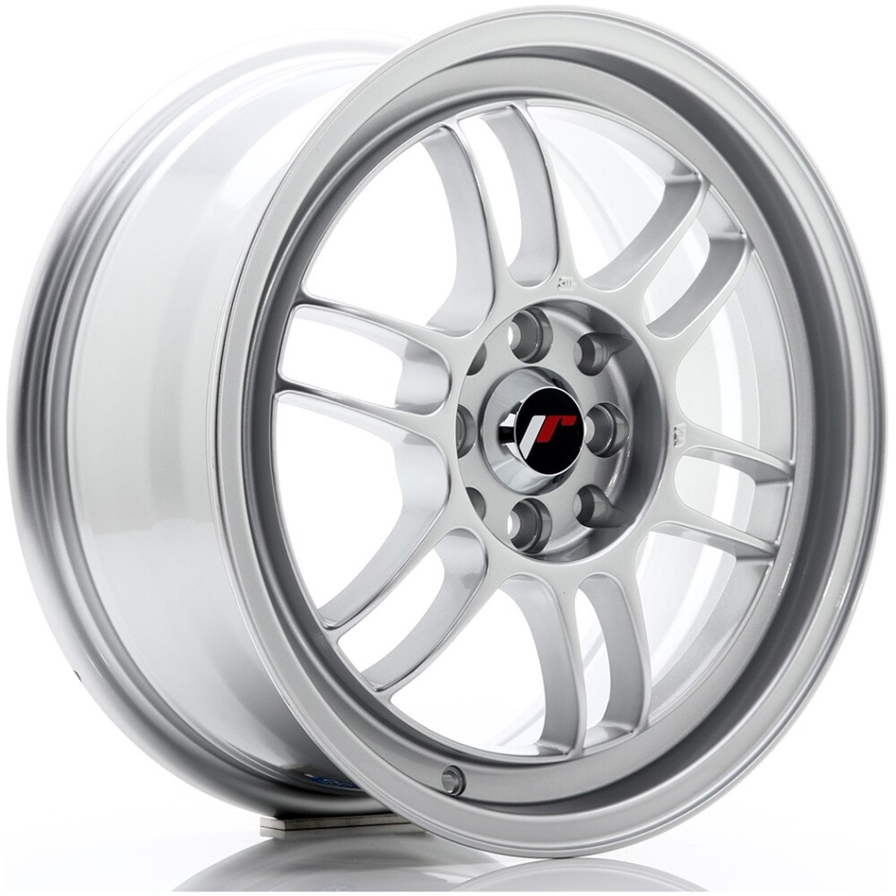 JR Wheels JR7 16x7 ET38 4x100/114 Silver