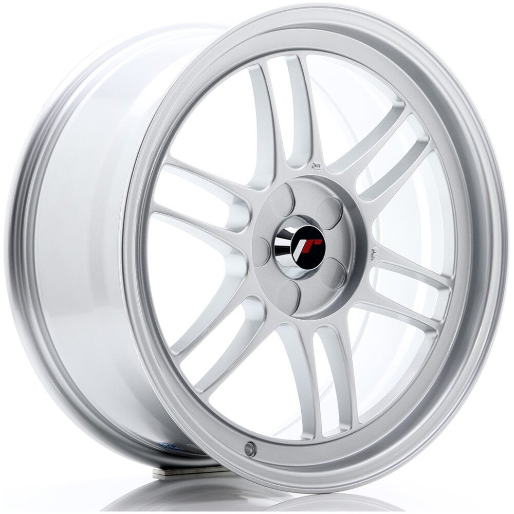 JR Wheels JR7 18x8 ET35 5H BLANK Silver