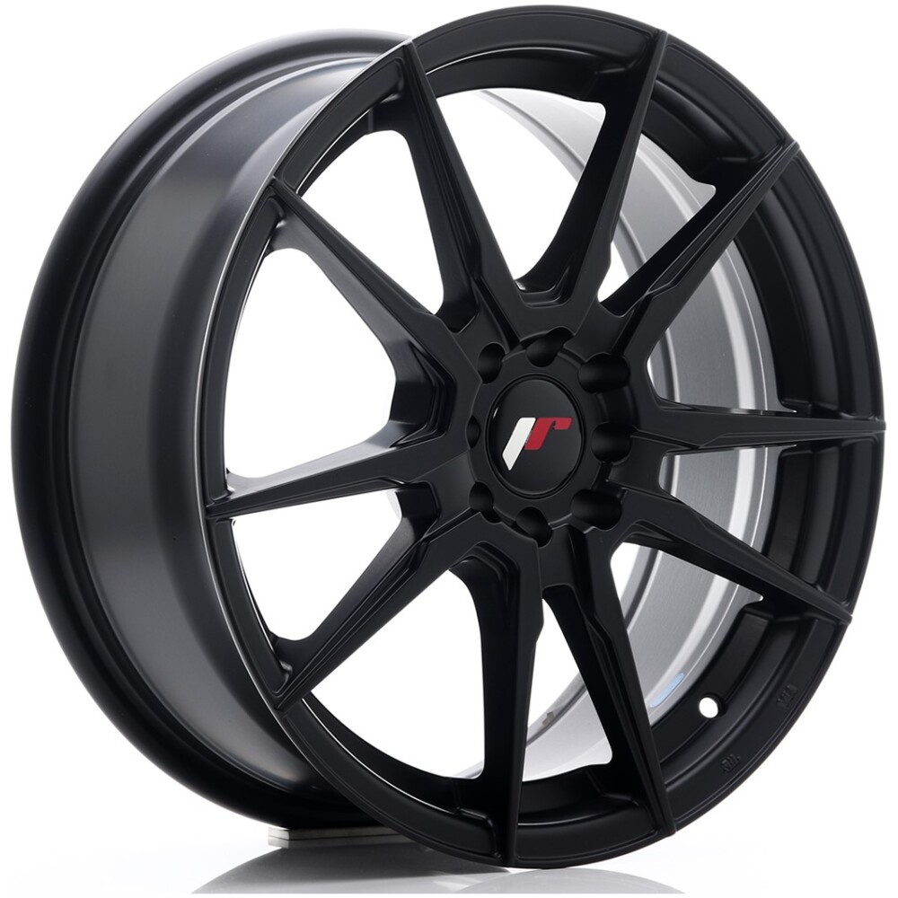 JR Wheels JR21 17x7 ET40 4x100/114 Matt Black