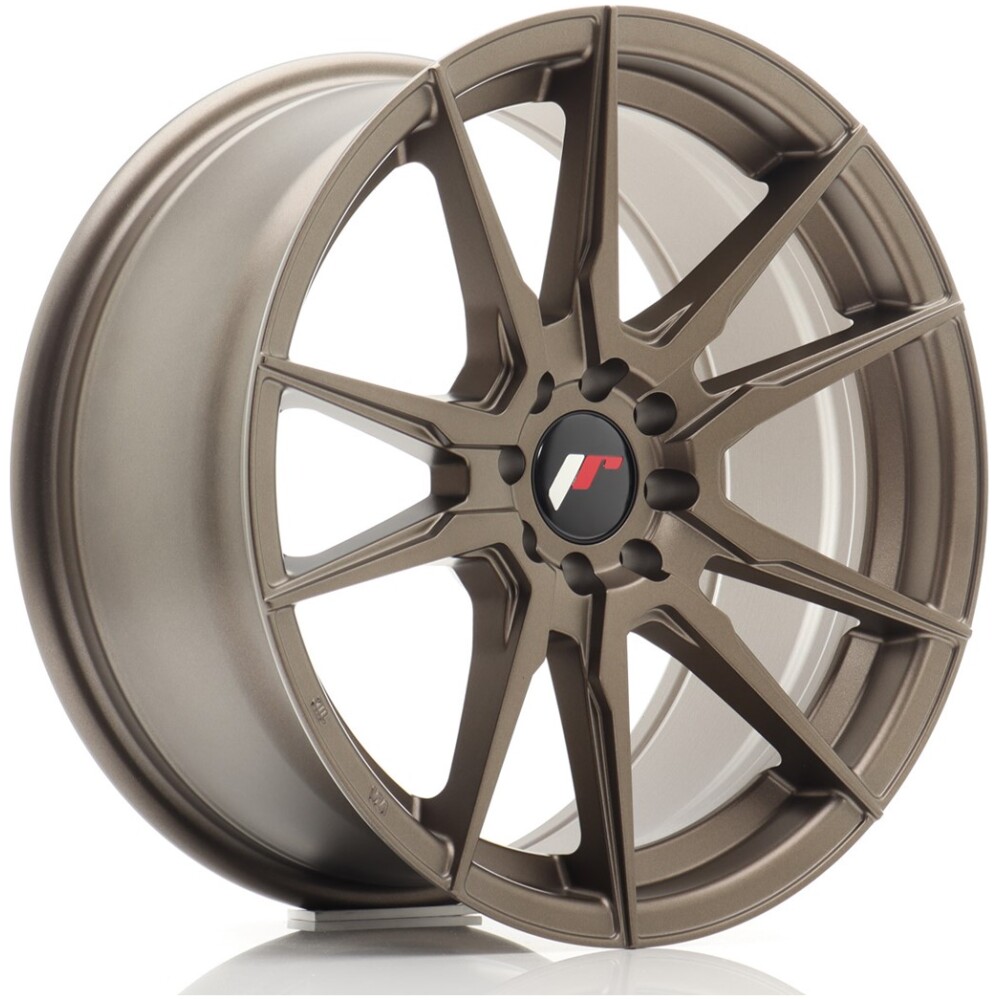 JR Wheels JR21 17x8 ET25 4x100/108 Matt Bronze