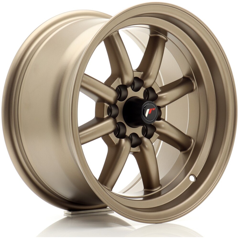 JR Wheels JR19 15x8 ET0 4x100/114 Matt Bronze