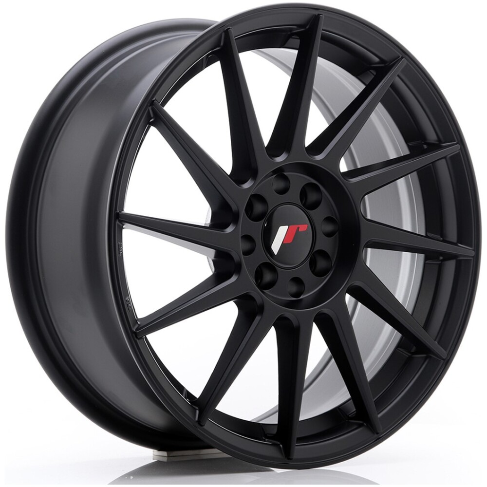 JR Wheels JR22 17x7 ET25 4x100/108 Matt Black