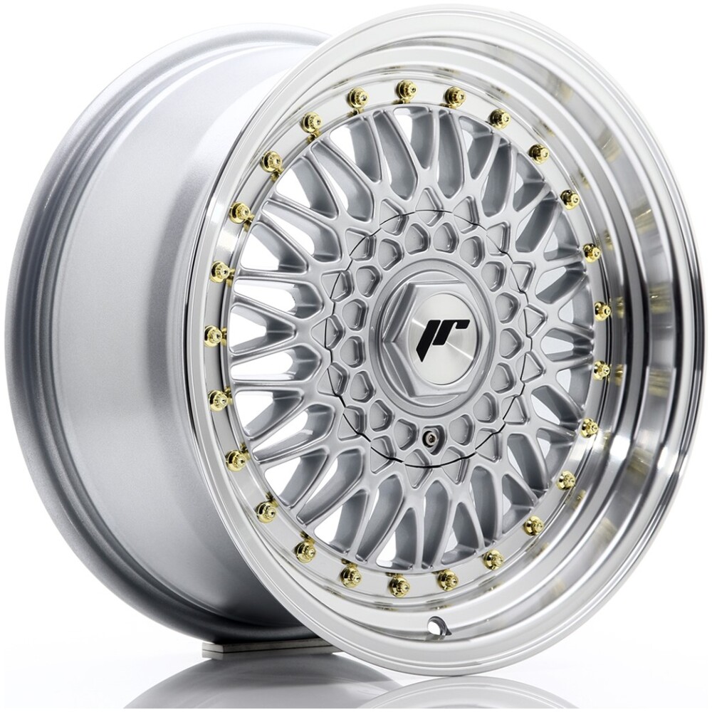 JR Wheels JR9 16x7,5 ET25 BLANK Silver w/ Machined Lip