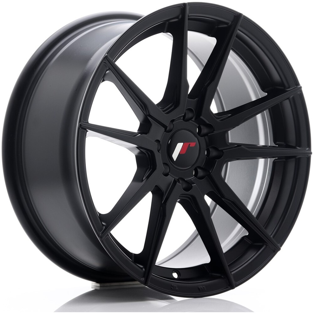 JR Wheels JR21 17x8 ET35 5x108/112 Matt Black