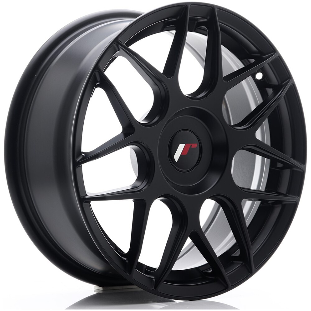 JR Wheels JR18 17x7 ET20-40 BLANK Matt Black