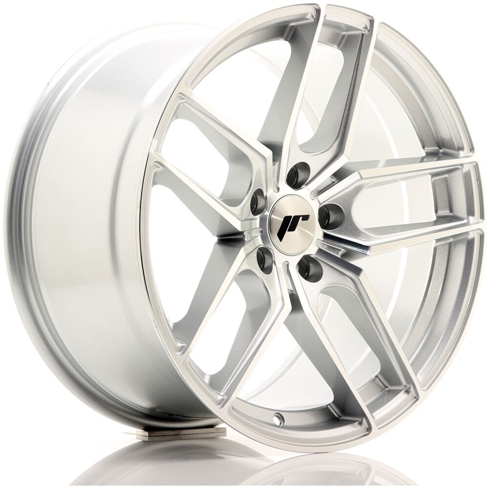 JR Wheels JR25 18x9,5 ET40 5x112 Silver Machined Face