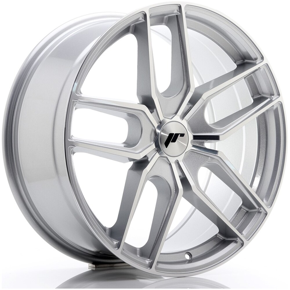 JR Wheels JR25 19x8,5 ET20-40 5H BLANK Silver Machined Face