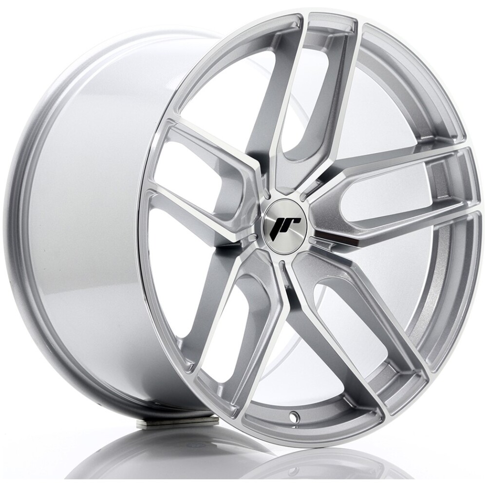 JR Wheels JR25 19x11 ET20-40 5H BLANK Silver Machined Face