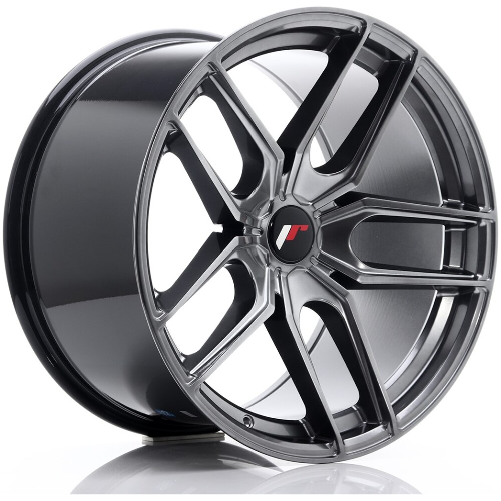 JR Wheels JR25 19x11 ET20-40 5H BLANK Hyper Black