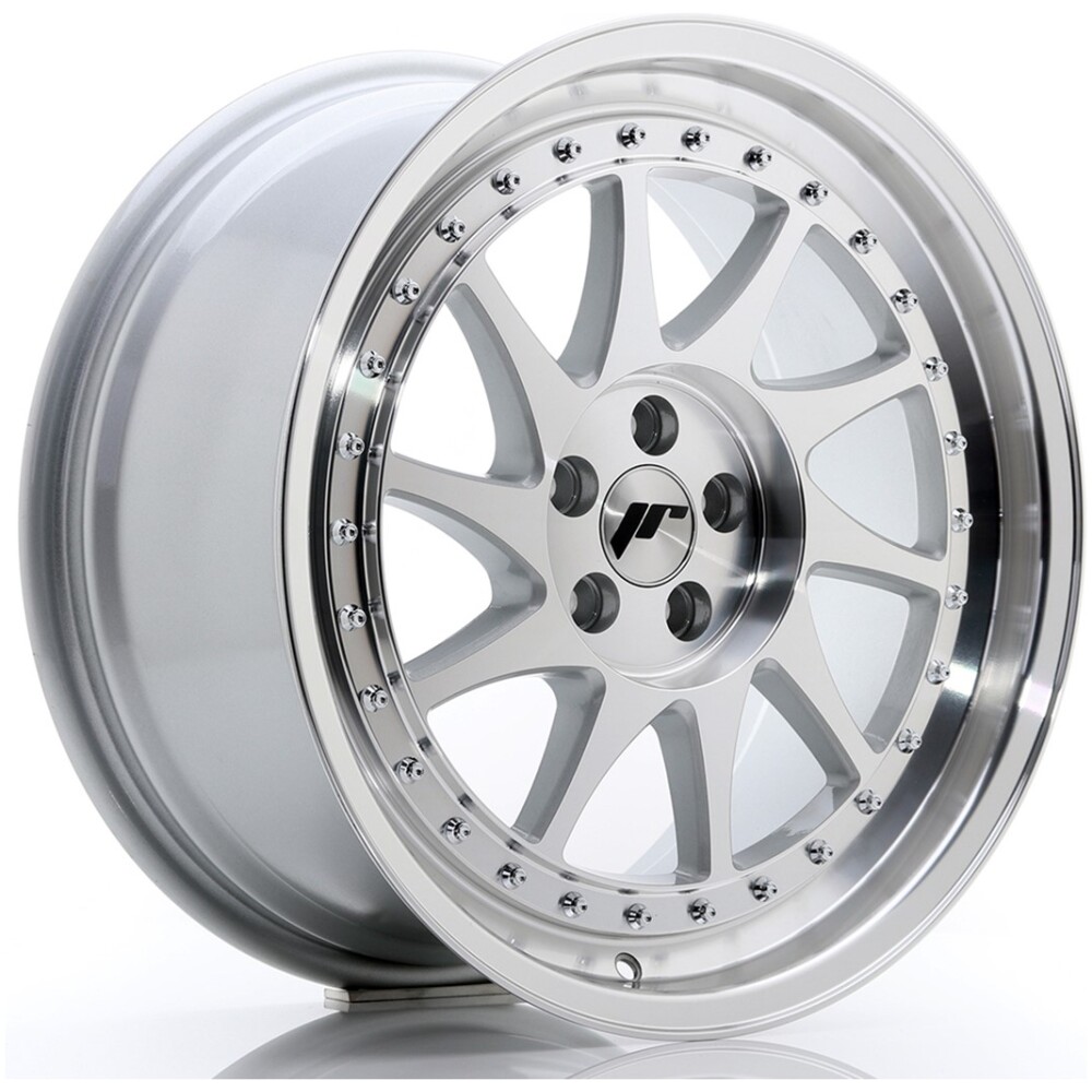 JR Wheels JR26 18x8,5 ET35 5x100 Silver Machined Face