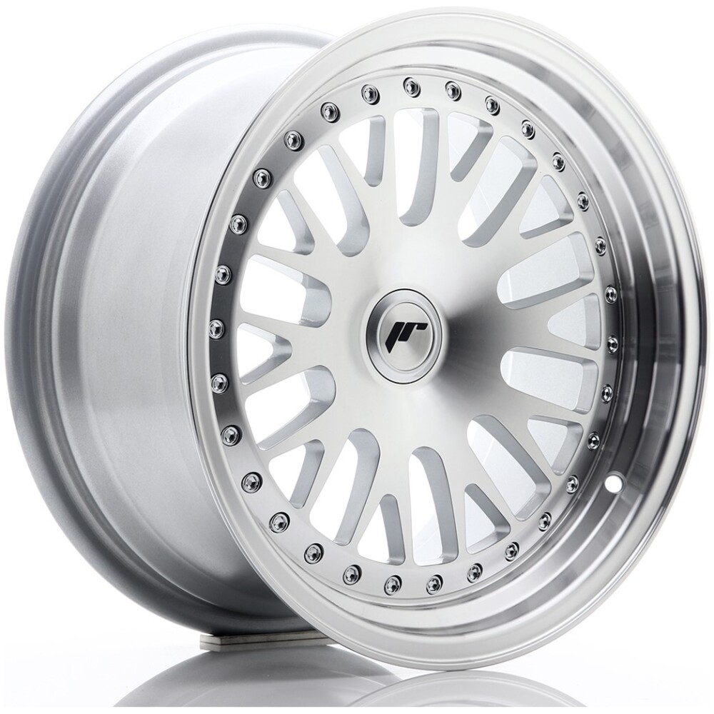 JR Wheels JR10 16x8 ET20 BLANK Silver Machined Face