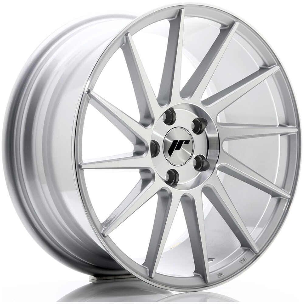 JR Wheels JR22 18x8,5 ET40 5x112 Silver Machined Face