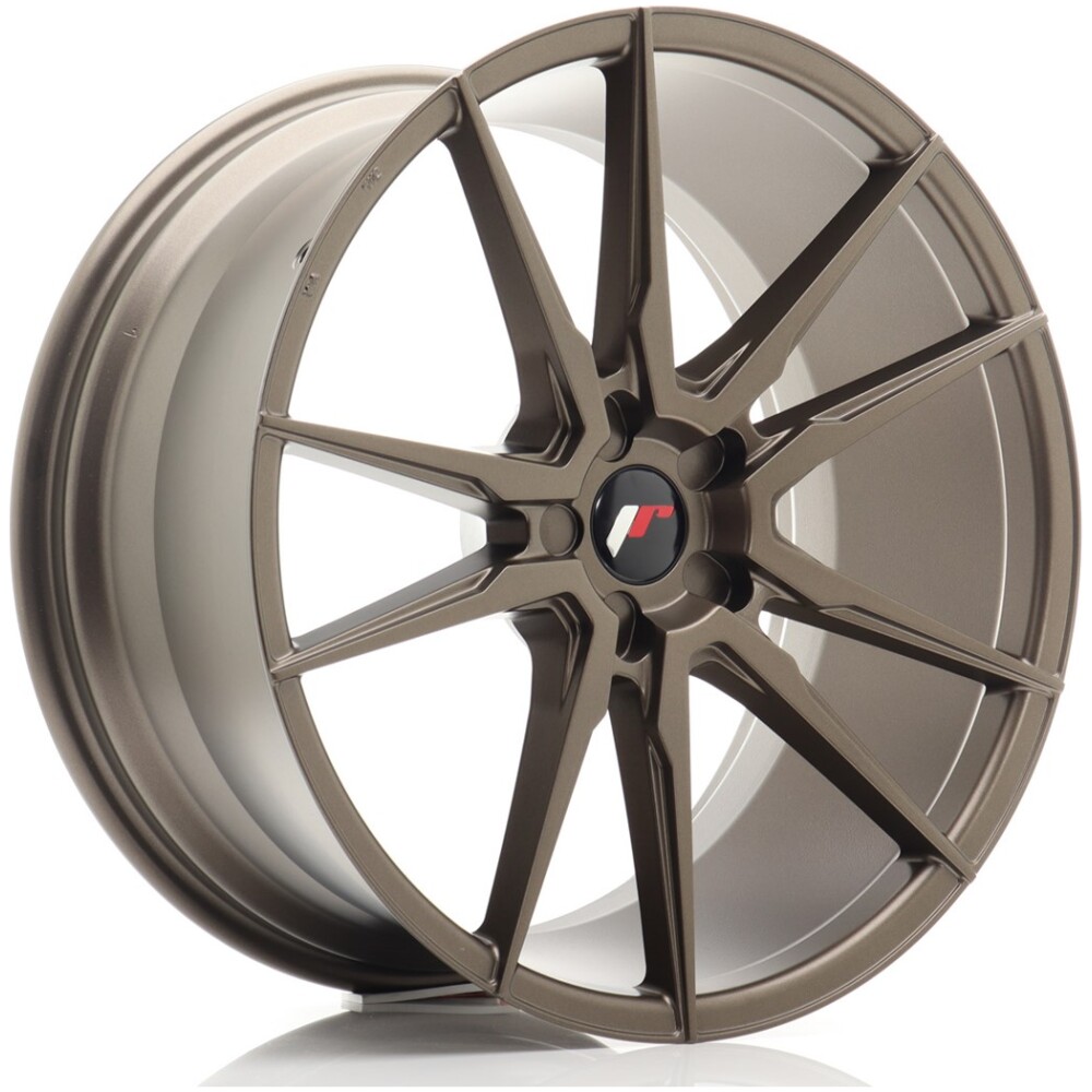 JR Wheels JR21 21x10 ET15-48 5H BLANK Matt Bronze