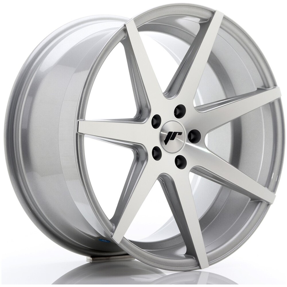 JR Wheels JR20 20x10 ET40 5x112 Silver Machined Face