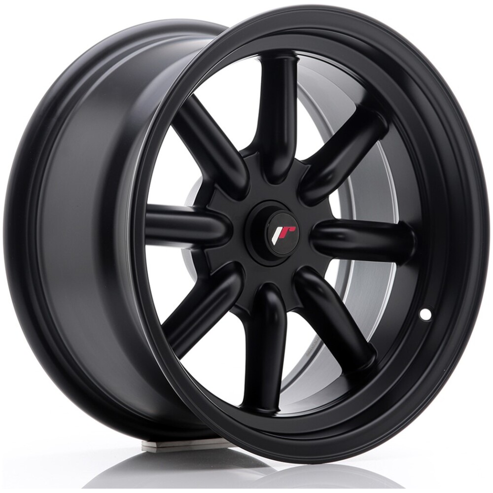 JR Wheels JR19 16x8 ET-20-0 BLANK Matt Black