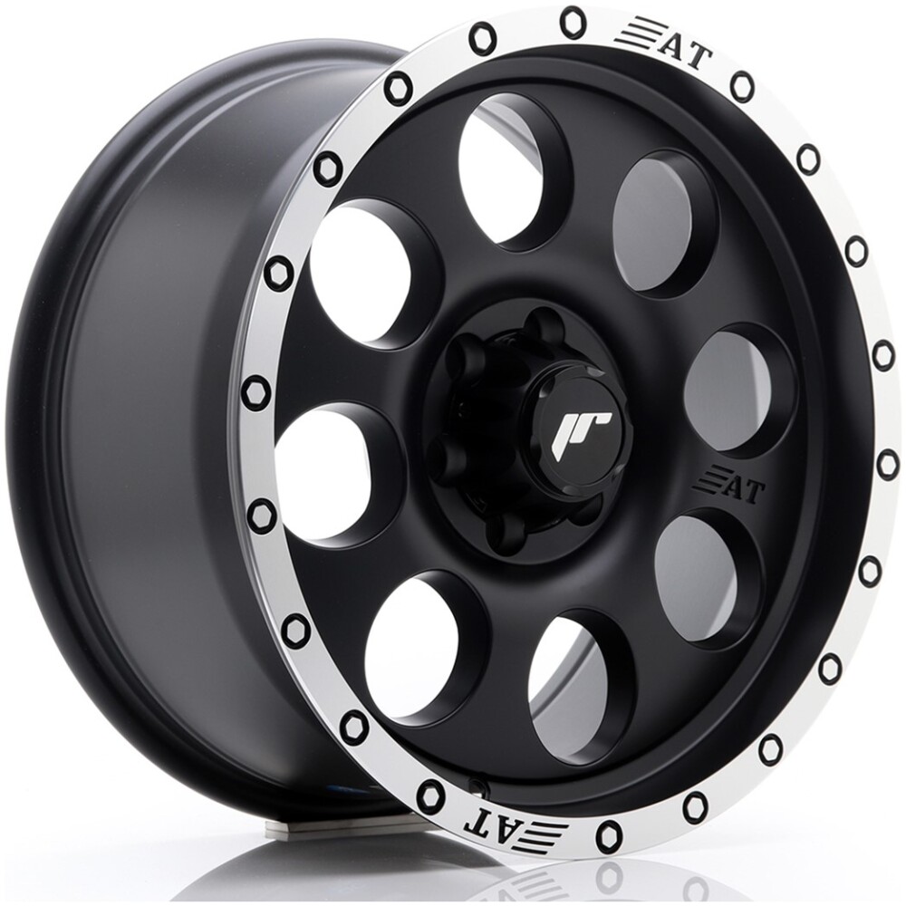 JR Wheels JRX4 17x8.5 ET20 6x139.7 Matt Black w/ Machined Lip