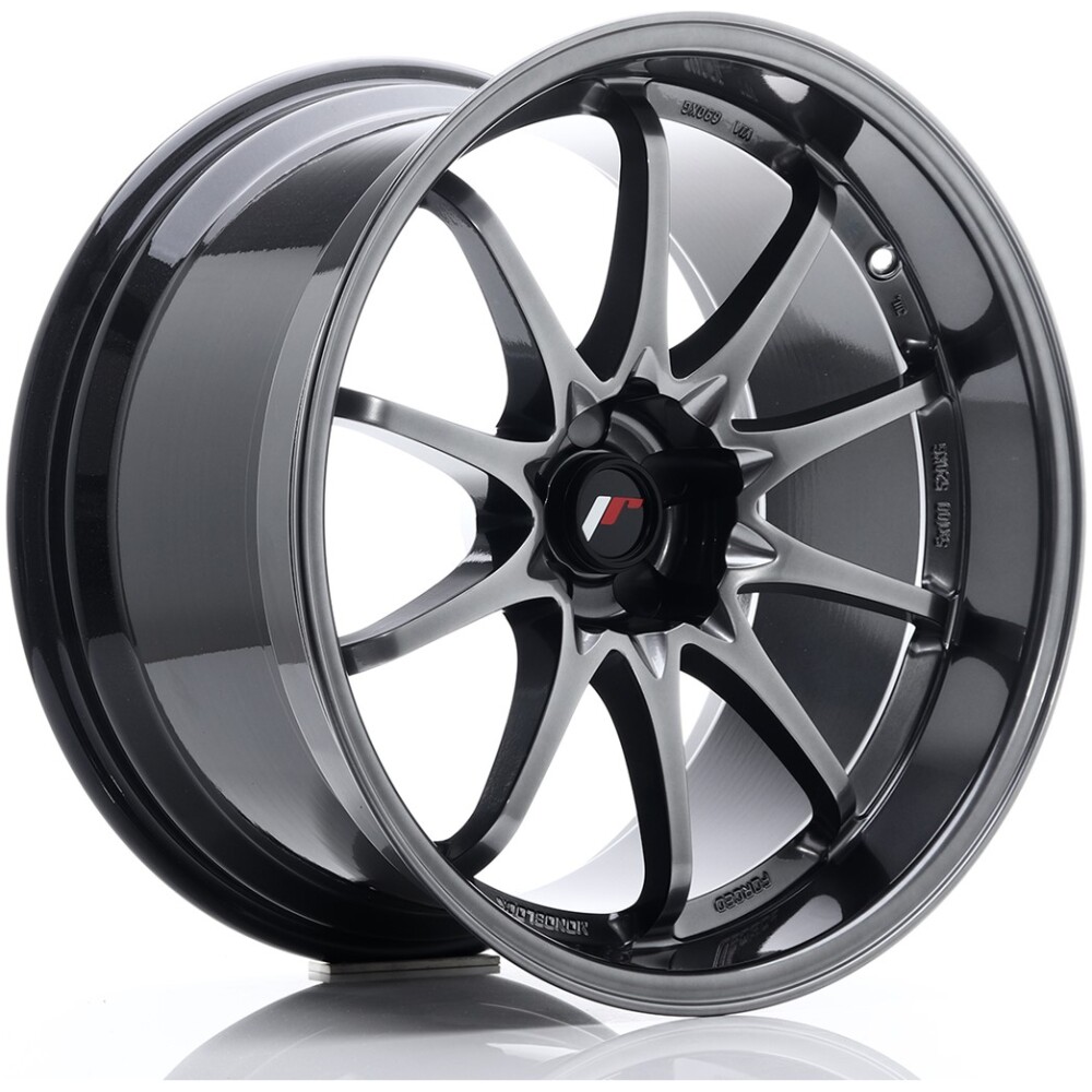 JR Wheels JR5 19x10.5 ET12 5H BLANK Hyper Black